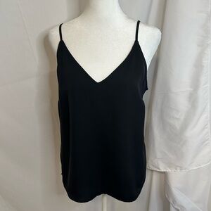 Black Silky Tank Top